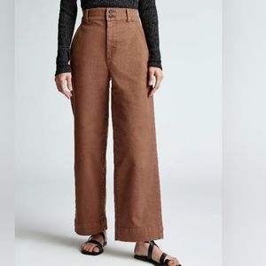 Everlane The Organic Wide-Leg Pant